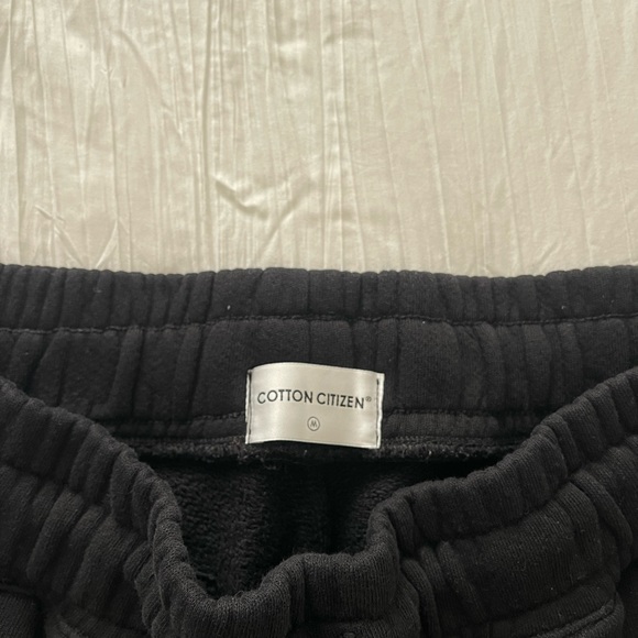 Cotton Citizen Jet Black Bronx Sweatpants - Picture 3 of 7